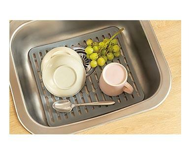 Huntington Home Roll-Up Drying Rack or Silicone Sink Mat