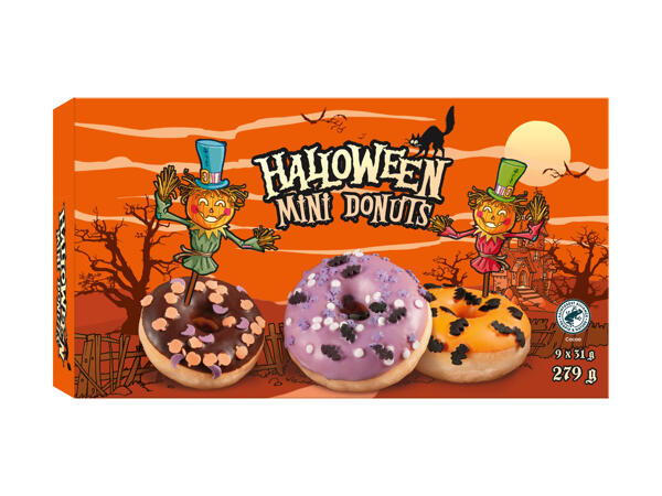 Mini Halloween donuts
