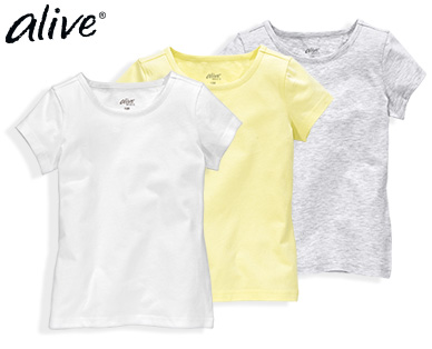 alive(R) Basic-T-Shirts, 3 Stück