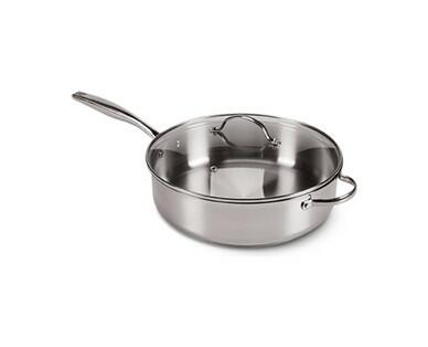 Crofton 12" Stainless Steel Saute Pan with Lid