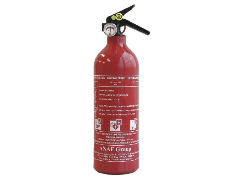 ANAF 1kg Powder Fire Extinguisher