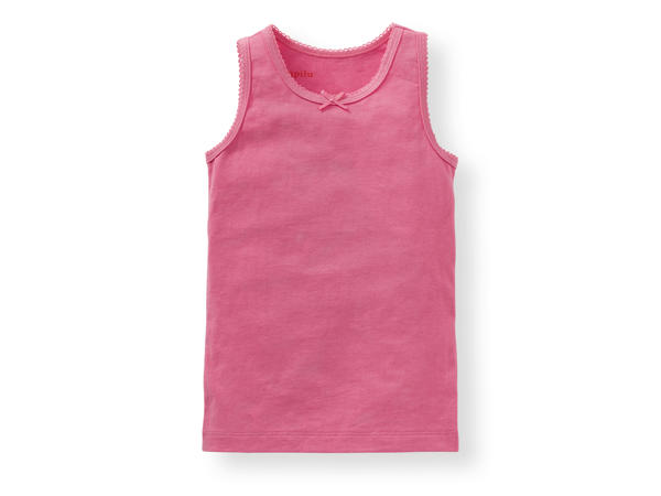 'Lupilu(R)' Camisetas interiores infantiles rosadas pack 3