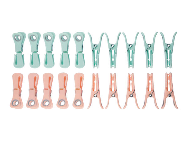Multi-Purpose or Soft Grip Clothes Pegs
