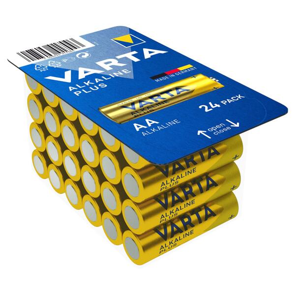 VARTA Alkaline-Batterien, 24er-Packung
