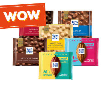 RITTER SPORT Cacao selection/ Special nuts