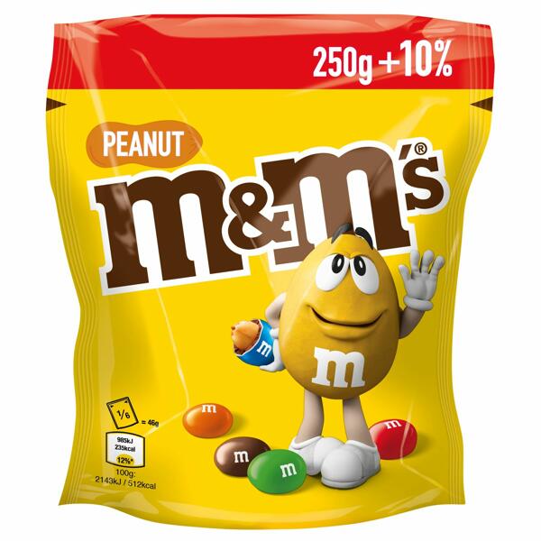 m&m‘s(R) + 10 %, Bonuspack 275 g*