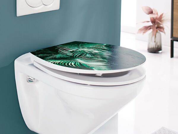 Duroplast Toilet Seat with 3D Print