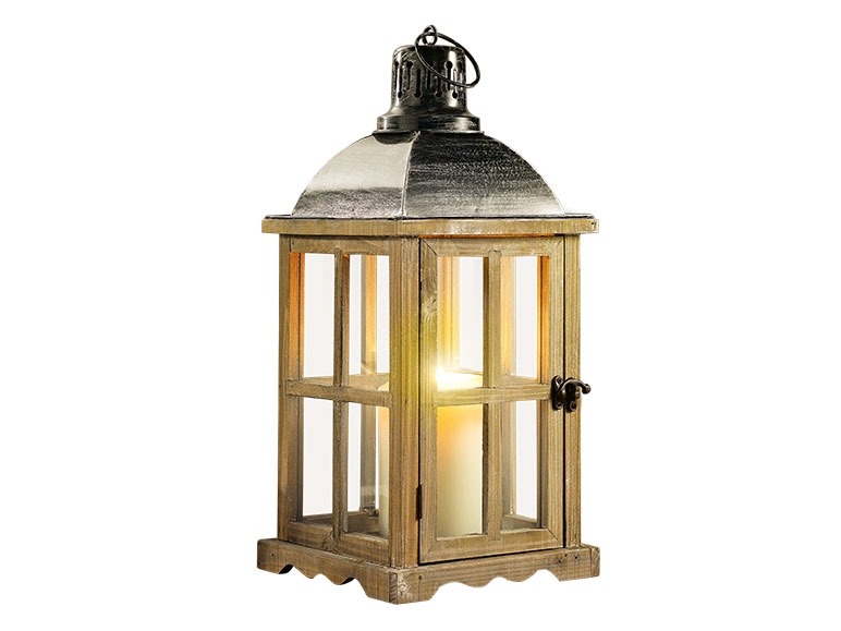 MELINERA Wooden Lantern