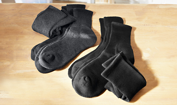 3 paires de chaussettes