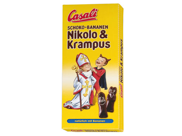 Casali Schoko-Bananen Nikolo & Krampus