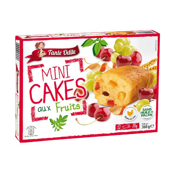 Mini cakes aux fruits