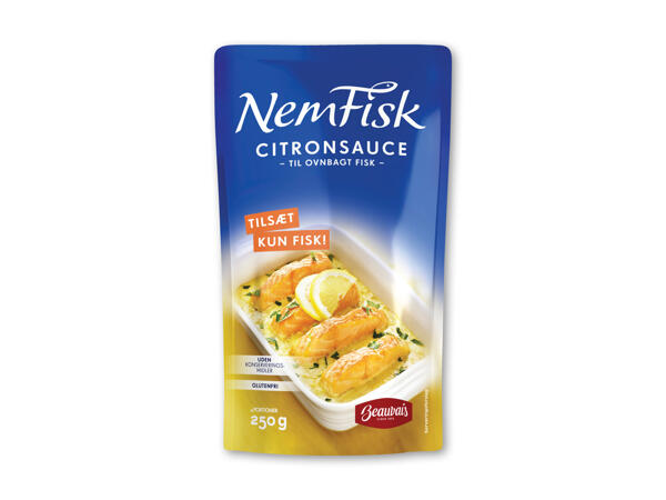 Beauvais NemFisk citronsauce