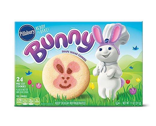 Pillsbury 
 Bunny-Shaped Cookie Dough