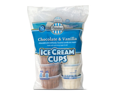 Sundae Shoppe Ice Cream Cups