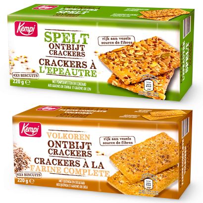 Crackers petit-déjeuner, pack de 6