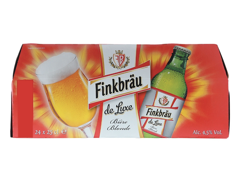 24 Bières Blondes Finkbräu