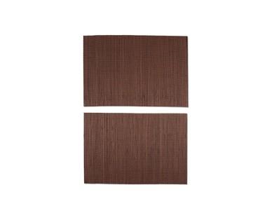 Huntington Home 2 Pack Bamboo Placemats