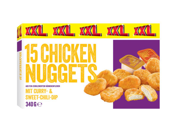 15 nuggets de poulet