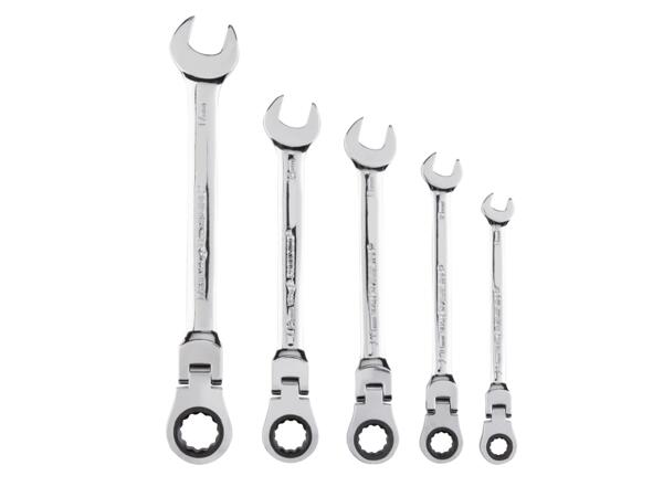 Wrench with Ratchet Set 5pc