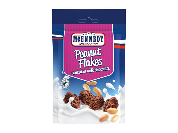 Mcennedy Peanut Flakes Coated in Milk Chocolate