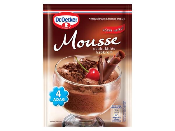 Mousse csokoládés habkrémpor* / Tiramisu krémpor*