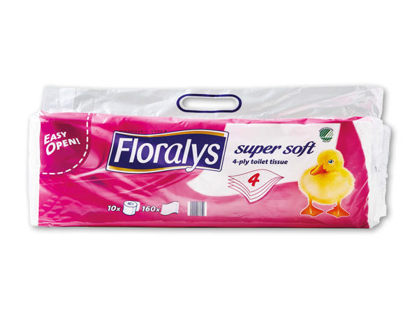 FLORALYS Toiletpapir 4-lags