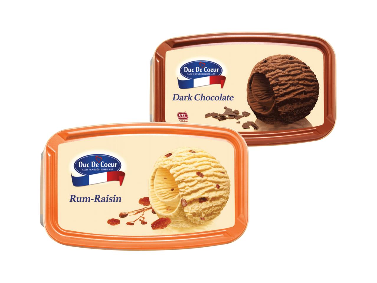DUC DE COEUR Premium Ice Cream