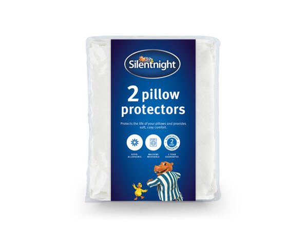 Silentnight Essentials Quilted Pillow Protectors