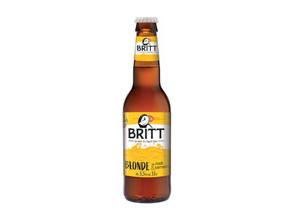 Bière blonde Britt