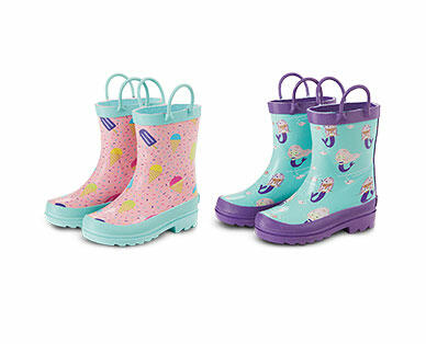 Lily & Dan Girls' Rain Boots
