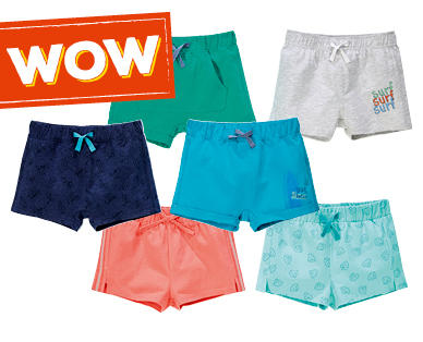 IMPIDIMPI Shorts per bambini in cotone BIO, 2 pezzi Da giovedì 20 giugno