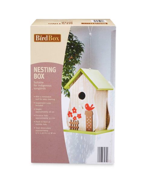 Bird Box Green Nesting Box