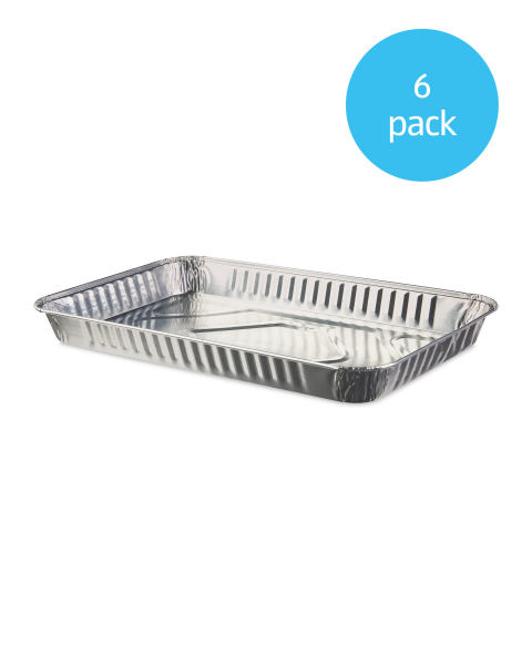 Alio Small Foil Roasting Tray 6 Pack