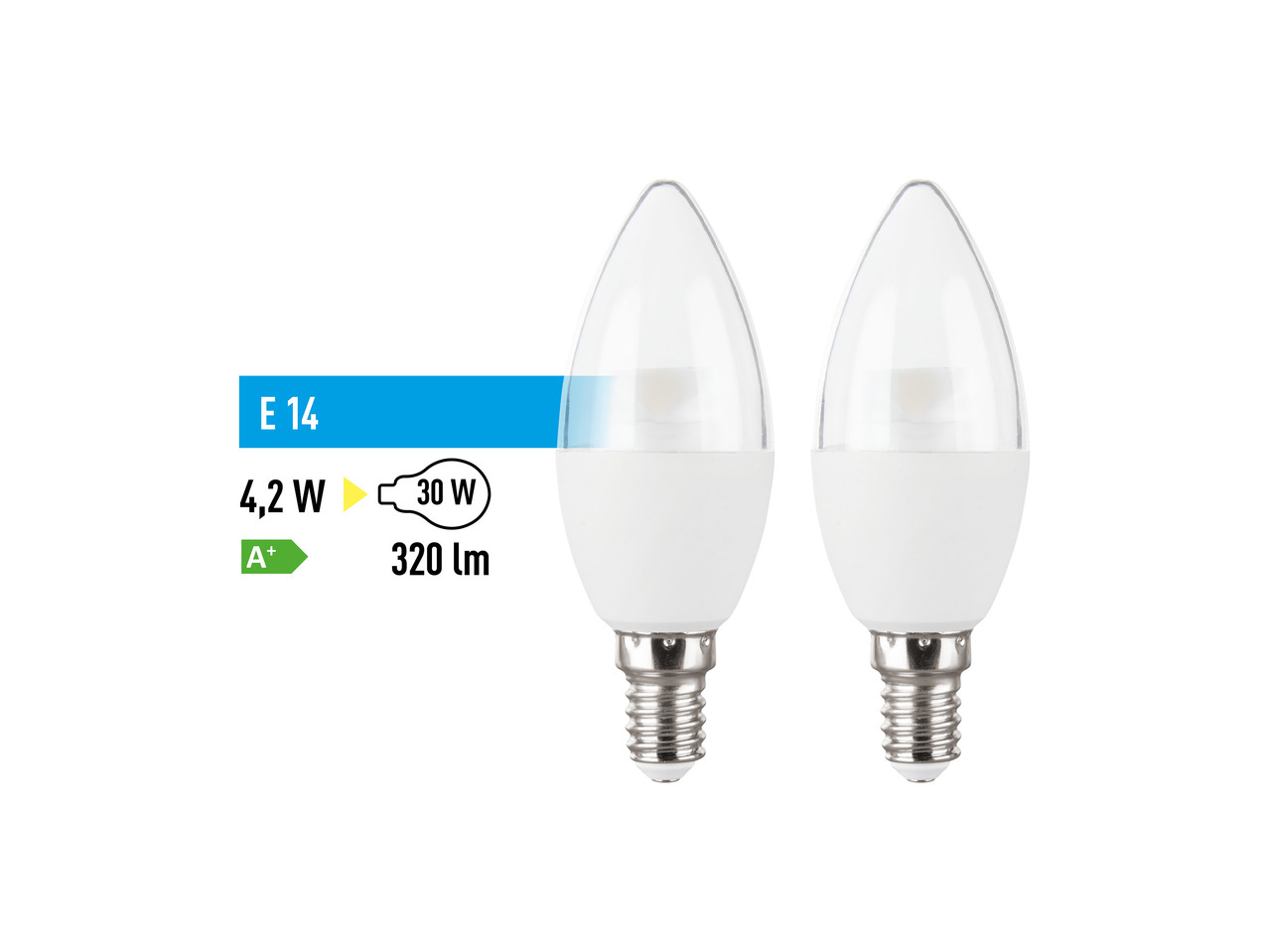 LED žárovka – 2 kusy