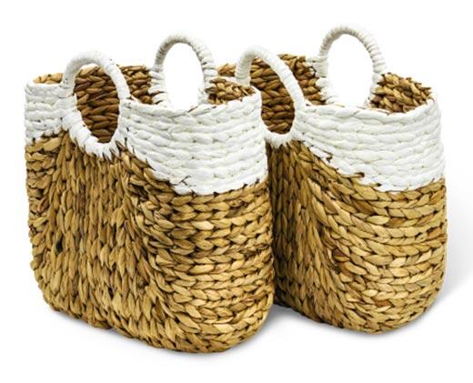 Huntington Home 
 Large or 2-Pack Small Water Hyacinth Baskets
