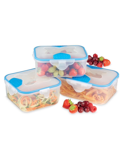 1.5L Square Lock & Seal Containers