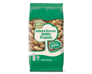 Southern Grove Salted & Roasted Jumbo Peanuts