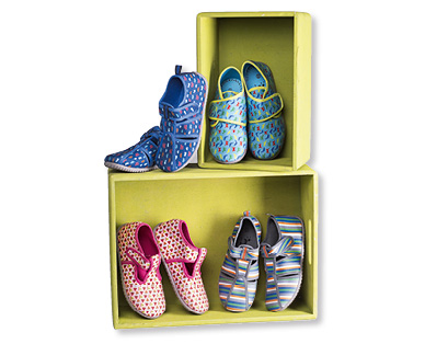 Pantofole per bambini piccoli in tela IMPIDIMPI