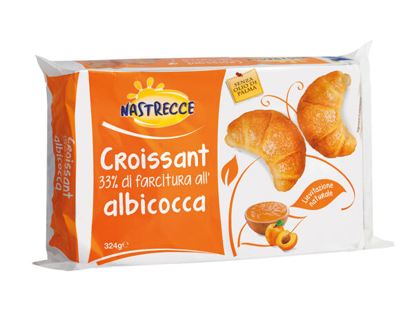 Apricot-Filled Croissants