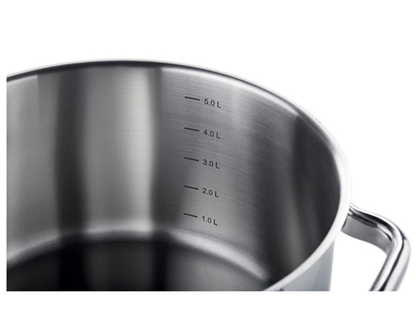 24cm Stainless Steel Stock Pot