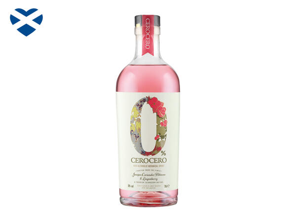 CeroCero Non-Alcoholic Pink Hibiscus & Lingonberry Gin