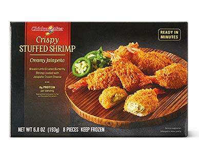 Chicken of the Sea 
 Crispy Stuffed Shrimp Assorted Varieties