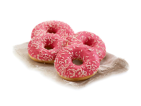 Donuts pinky sucrés
