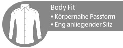ROYAL CLASS SELECTION Hemd, 1⁄1-Arm, Body-Fit