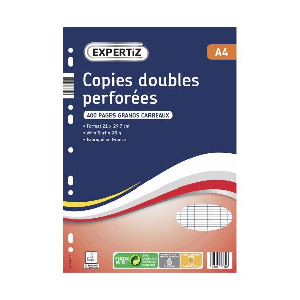 EXPERTIZ(R) 				Copies doubles A4