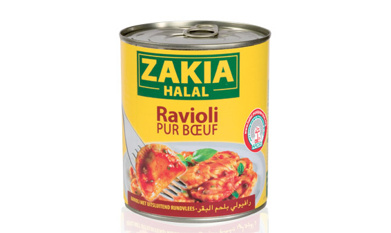 Zakia Halal ravioli bœuf