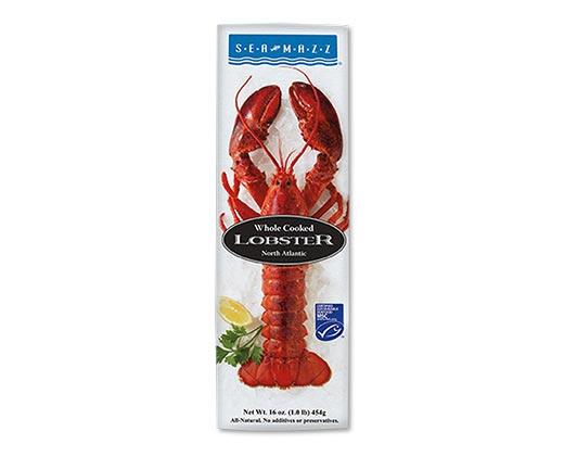 SeaMazz 
 Whole Cooked Lobster