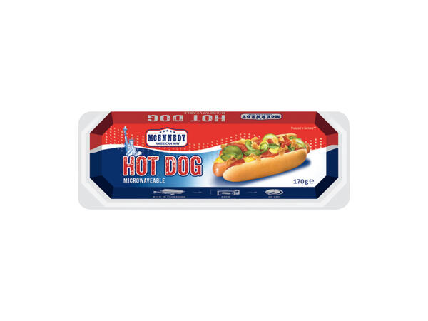 Microwaveable Hot Dog