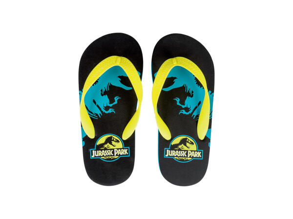 Boys' Beach Sandals "Looney Tunes, Star Wars, Jurassic Park"