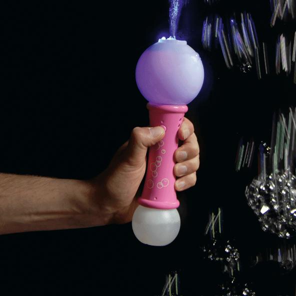 Led staaf- of zeepbellenpistool